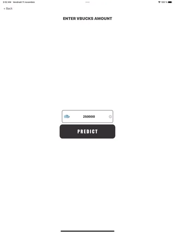 Screenshot di VBucks Pred for Fortnite iPad 