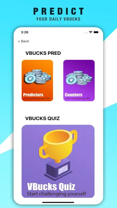 Screenshot di VBucks Pred for Fortnite