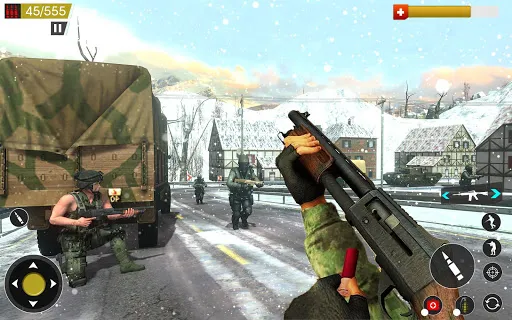 World War 2 Gun Games Offline سکرین شاٹس