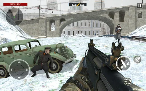 World War 2 Gun Games Offline سکرین شاٹس