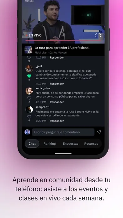 Platzi - Cursos Online應用截圖
