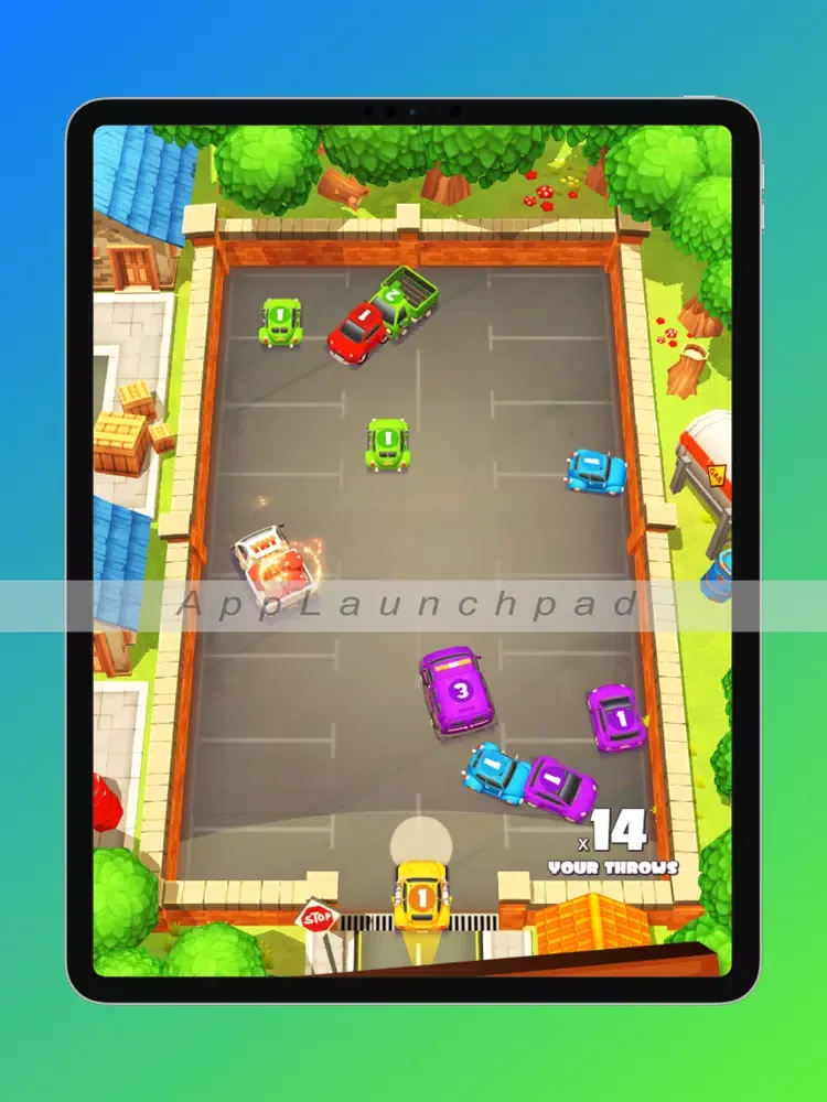 Screenshot di Merge fun cars: Parking games iPad 