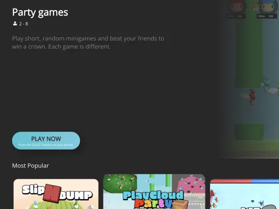 ภาพหน้าจอของ PlayCloud - Gaming console iPad 
