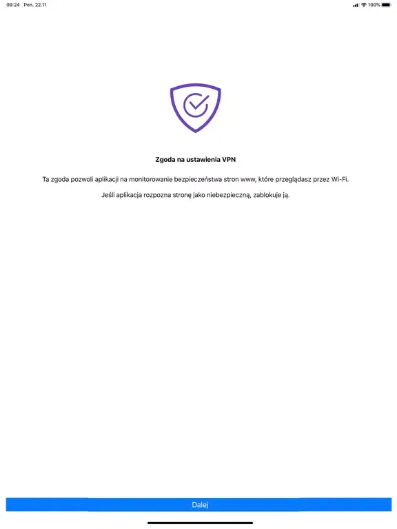 Bezpieczne WiFi iPad 应用截图