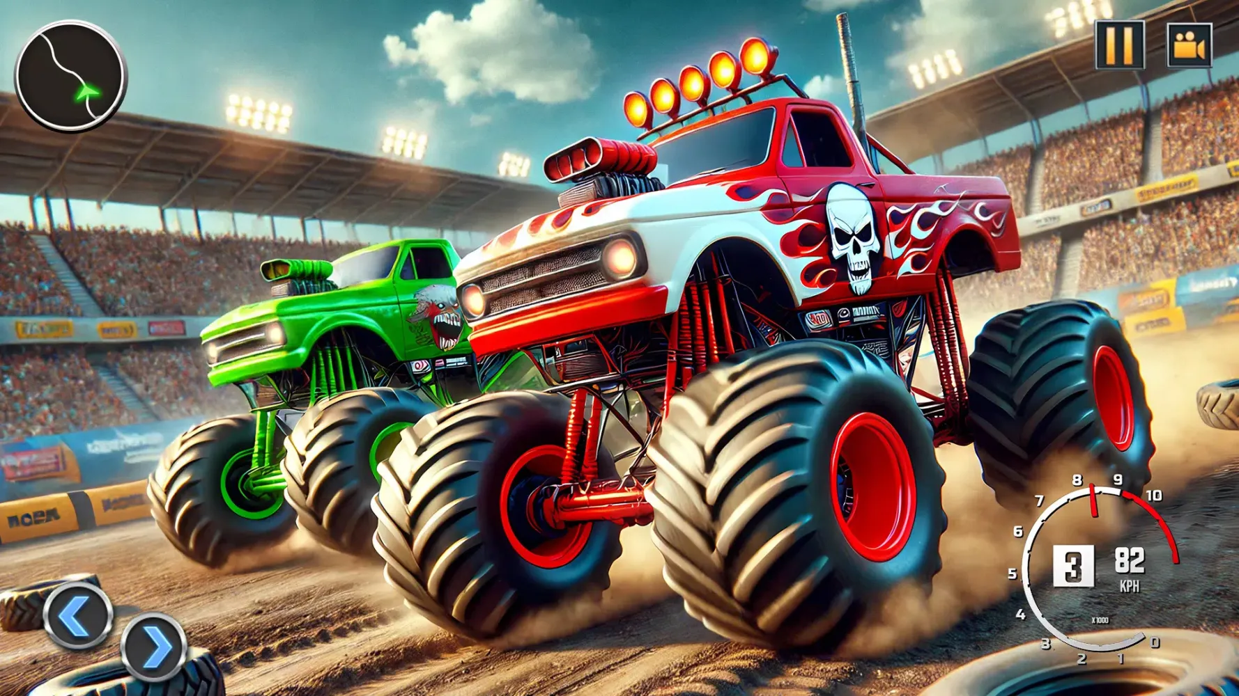 Monster Truck Derby Games 스크린샷