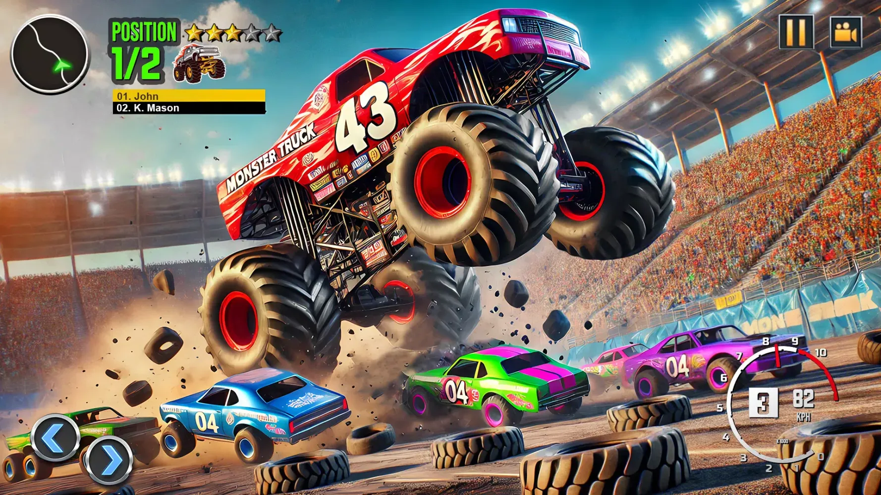 Monster Truck Derby Games 스크린샷