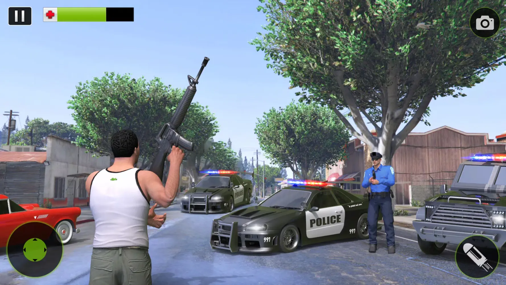 US Police Moto Bike Games Screenshots