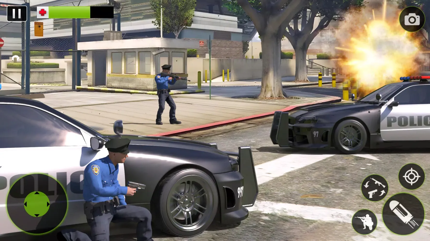 US Police Moto Bike Games Screenshots