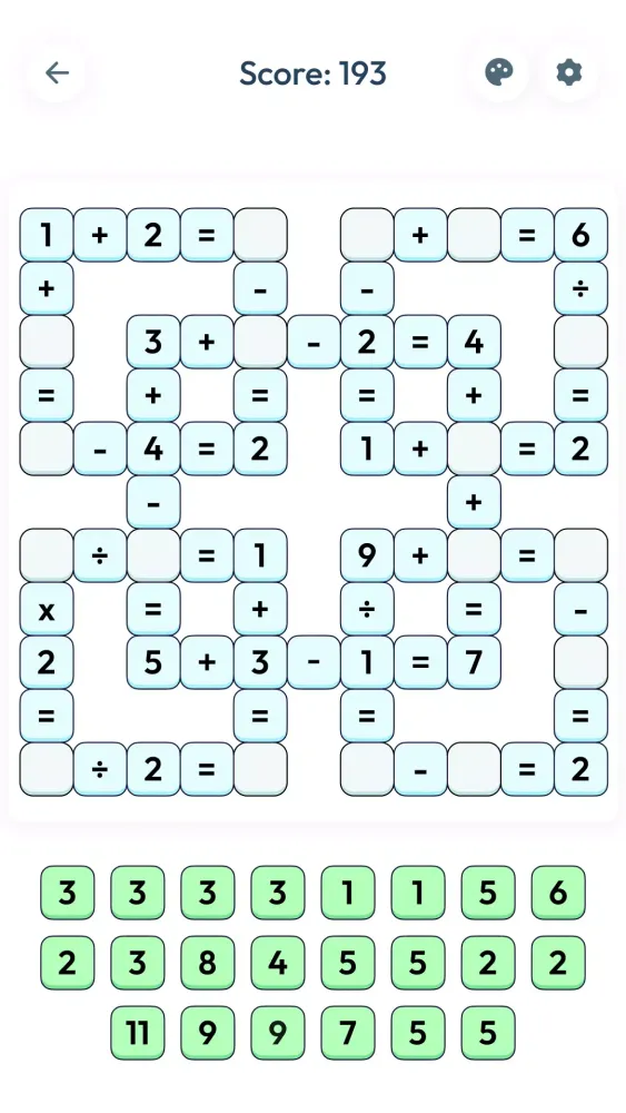 Crossmath - Number Games Screenshots