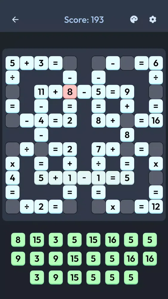 Crossmath - Number Games Screenshots