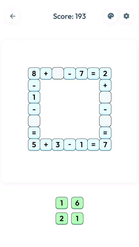 Crossmath - Number Games Screenshots