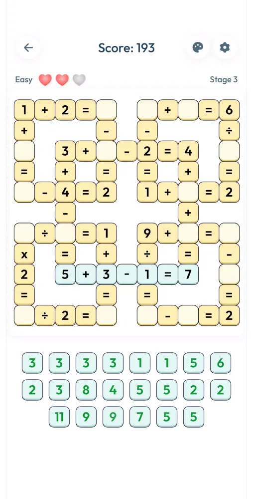 Crossmath - Number Games Screenshots