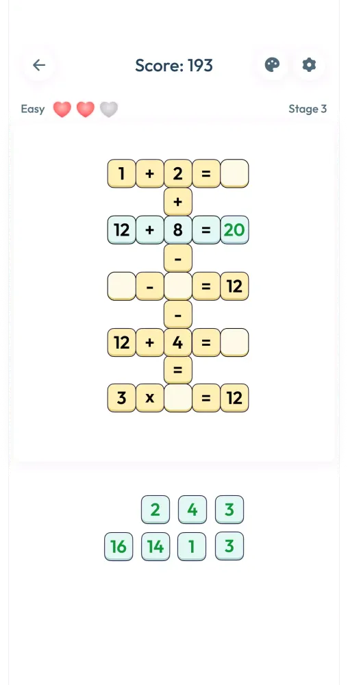 Crossmath - Number Games Screenshots