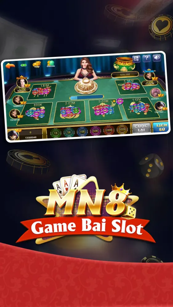 Capturas de tela do MN8 Game Bai Slot