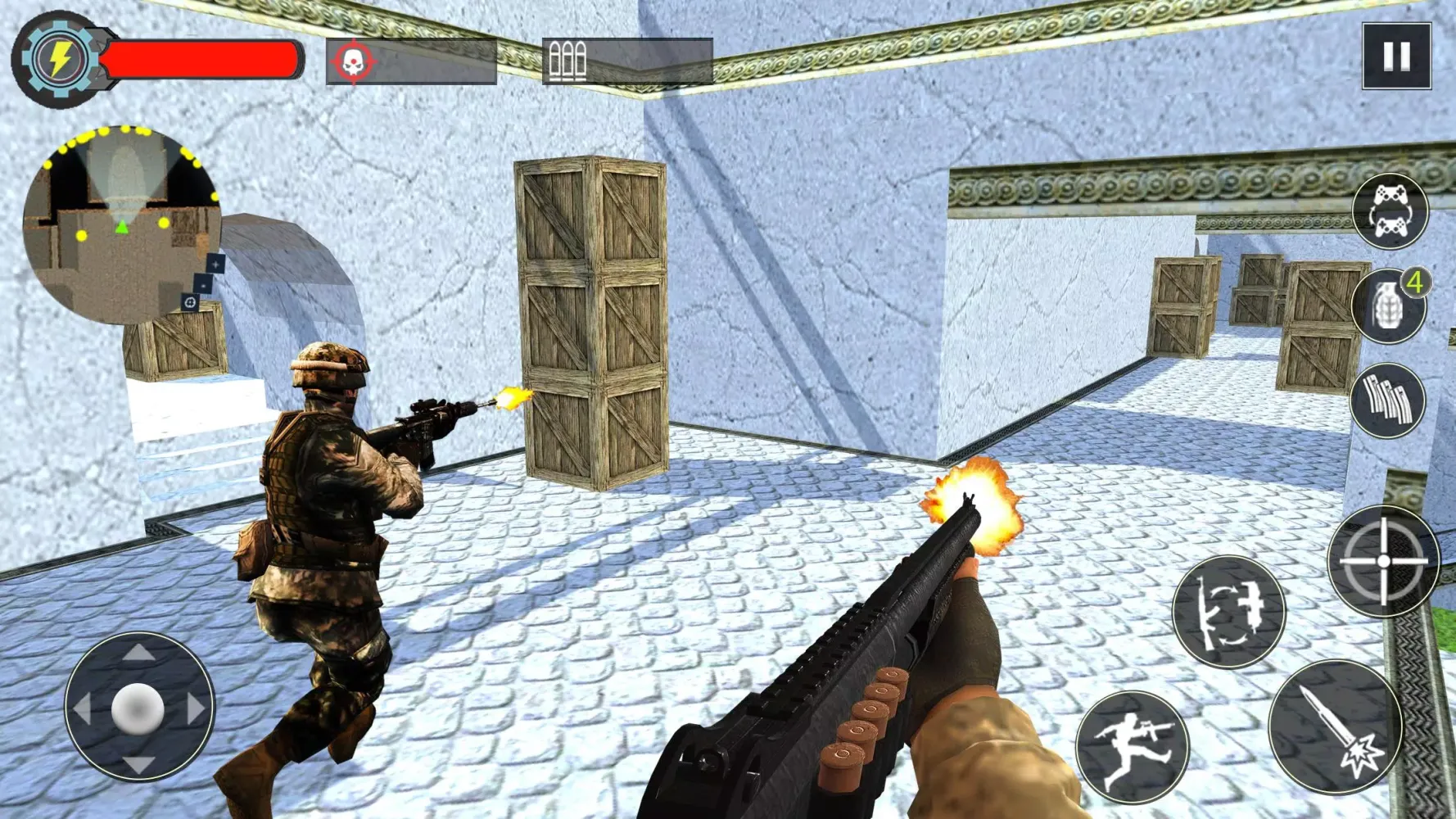 Tangkapan layar Counter Mission Strike Games