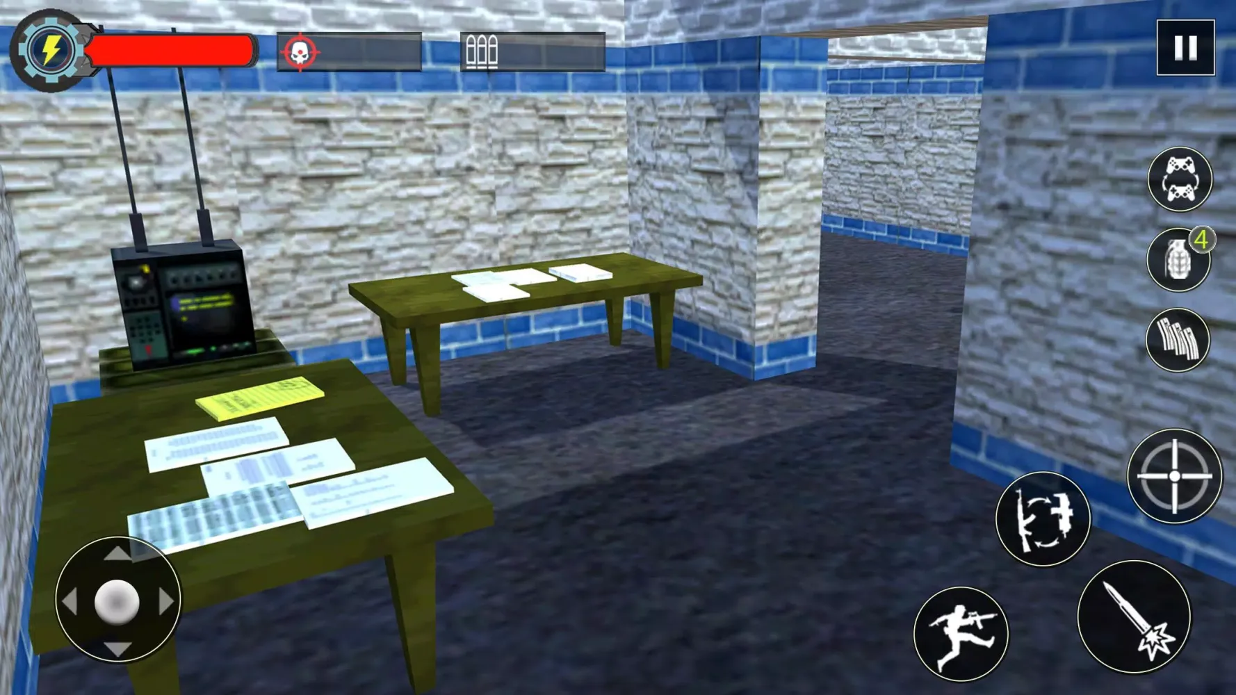 Tangkapan layar Counter Mission Strike Games