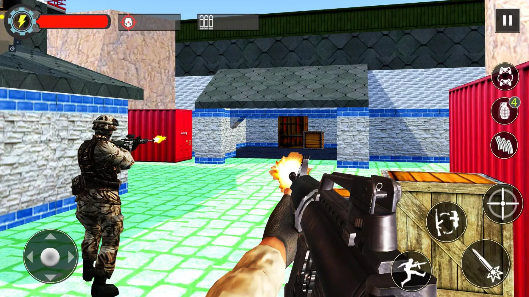 Tangkapan layar Counter Mission Strike Games
