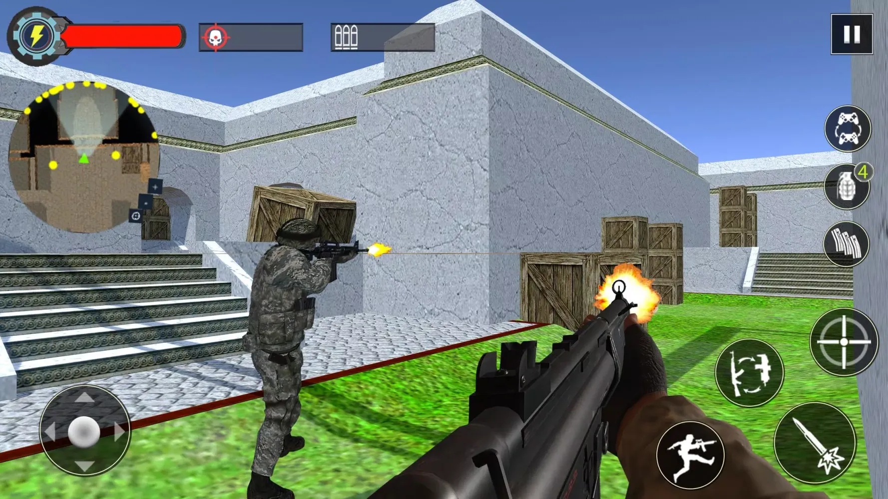 Tangkapan layar Counter Mission Strike Games