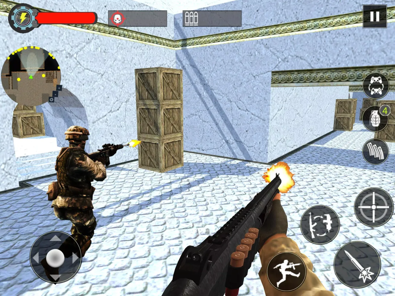 Tangkapan layar Counter Mission Strike Games