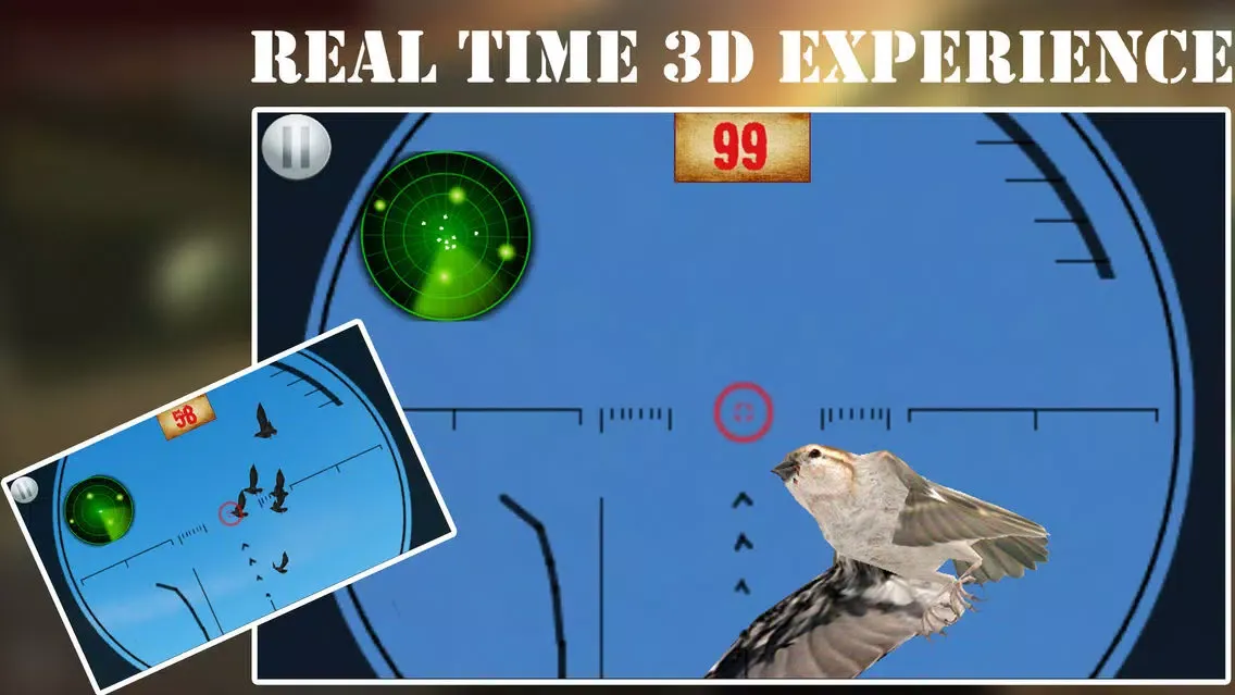 Desert Birds Sniper Shooter Pro: Sahara Hunter 스크린샷