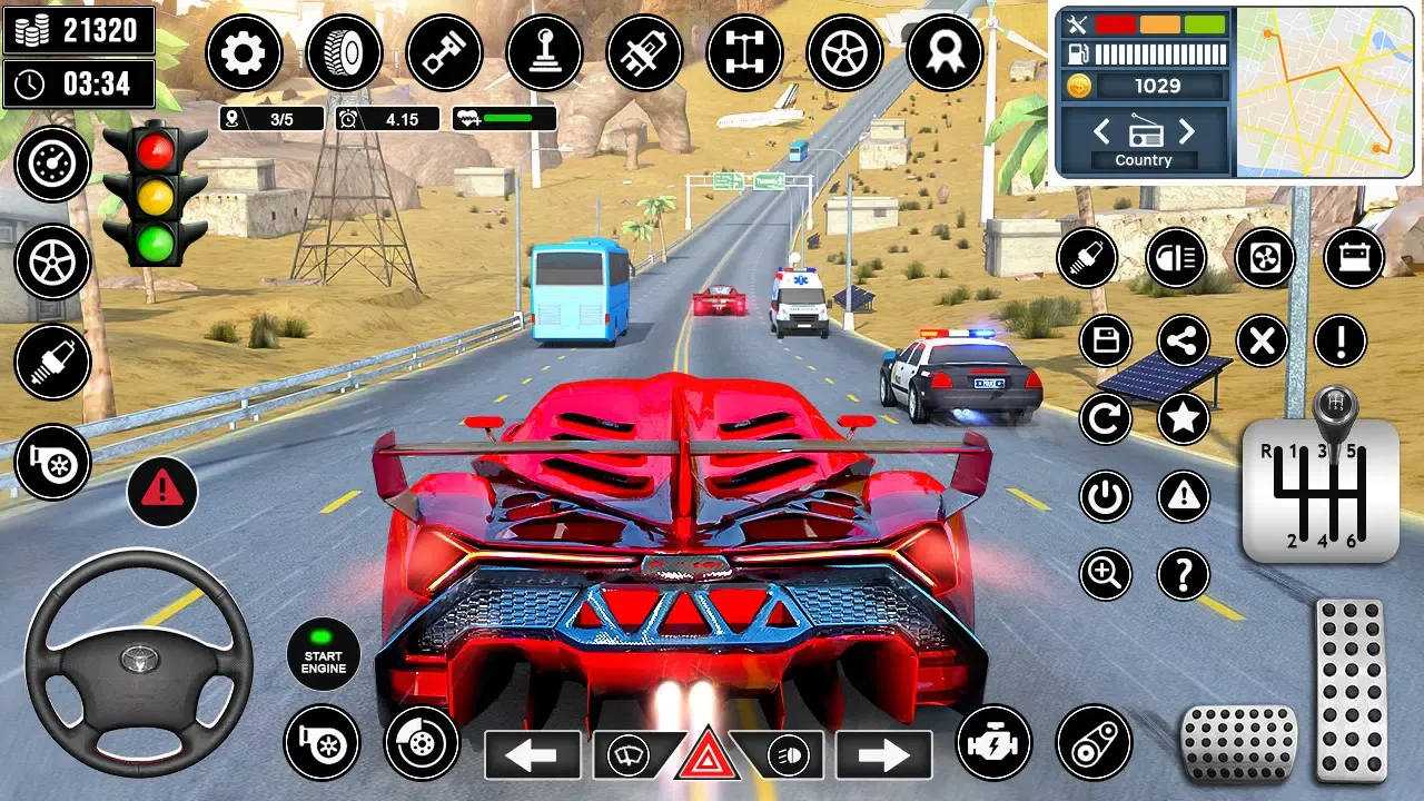 Tangkapan layar Car Racing Game - Car Games 3D