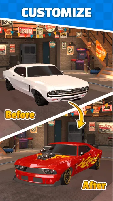 Zrzuty ekranu Nitro Blast Drag Racing
