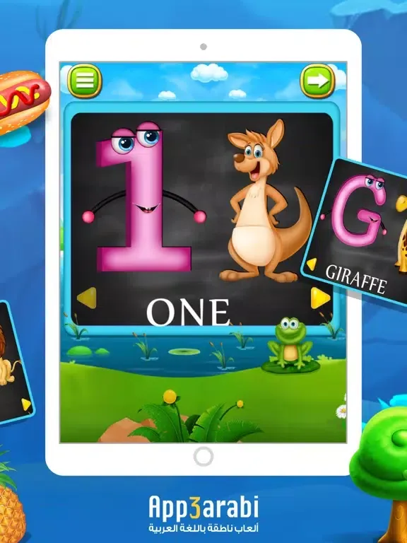 Captures d'écran de ABC 123 Learn Alphabet Number iPad 