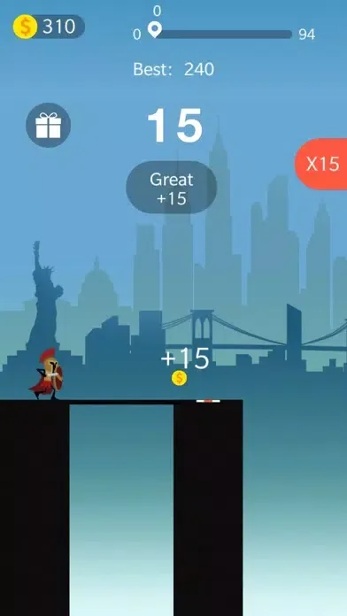 Capturas de tela do Crossing Gaps