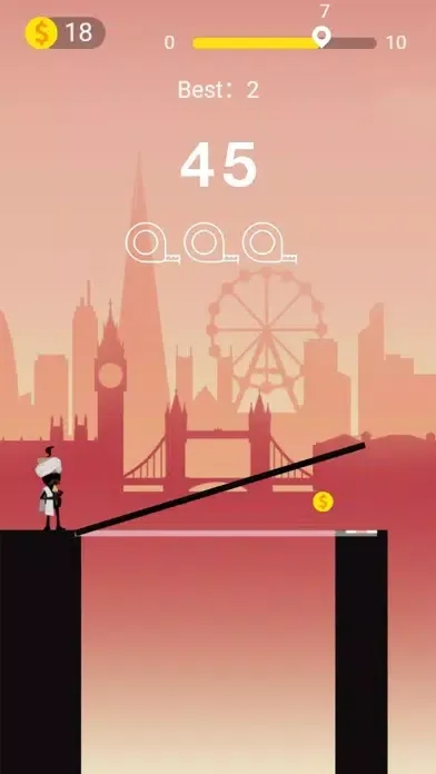 Capturas de tela do Crossing Gaps