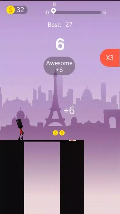 Capturas de tela do Crossing Gaps