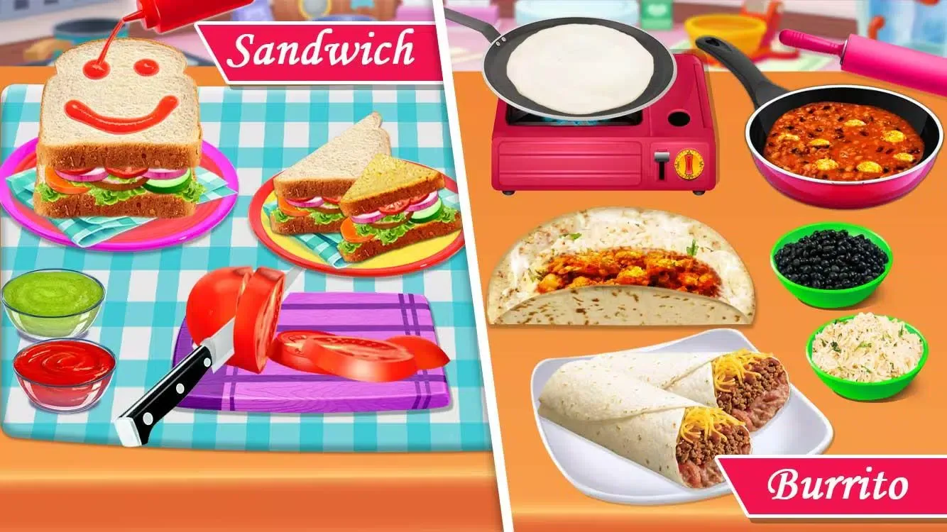 Fast Food Cooking Games Screenshots