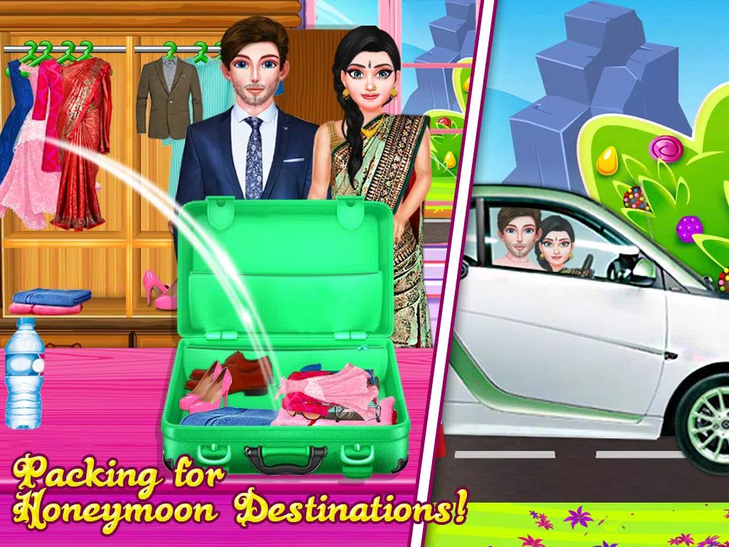 Indian Wedding Honeymoon Games Screenshots