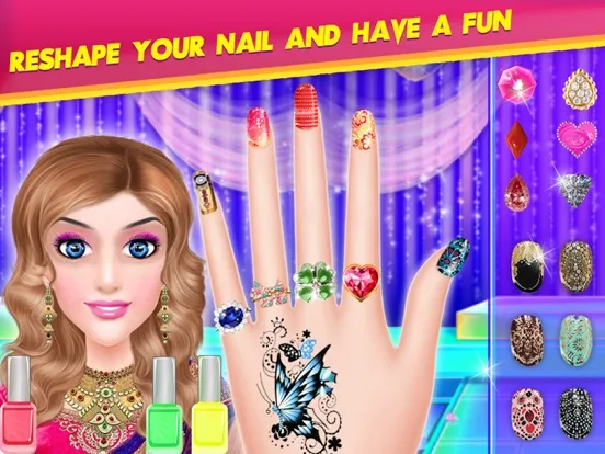 Capturas de tela do Nail Art Salon - Nail Care iPad 