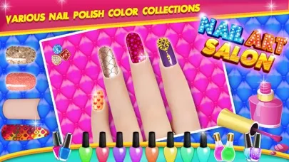 Capturas de tela do Nail Art Salon - Nail Care
