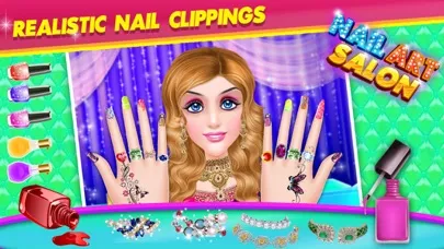 Capturas de tela do Nail Art Salon - Nail Care