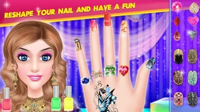 Capturas de tela do Nail Art Salon - Nail Care