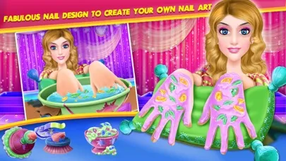 Capturas de tela do Nail Art Salon - Nail Care