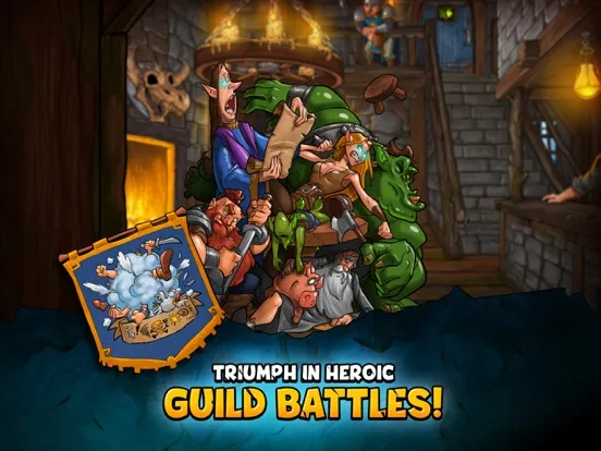Скриншоты Shakes and Fidget: Idle RPG iPad 