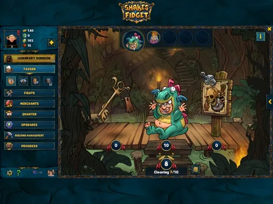 Скриншоты Shakes and Fidget: Idle RPG iPad 