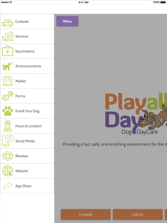 Play All Day Doggie Daycare iPad  Screenshots