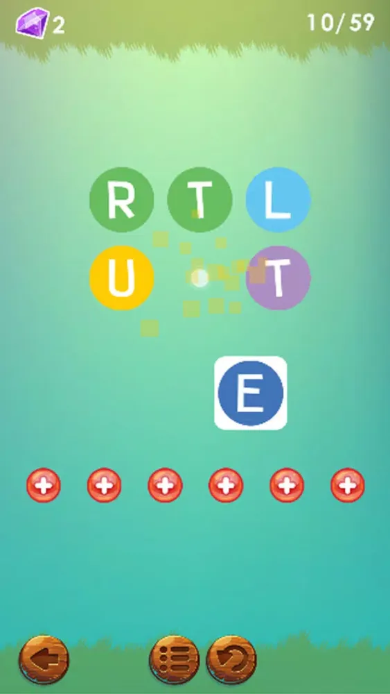 ภาพหน้าจอของ word puzzle spelling challenge