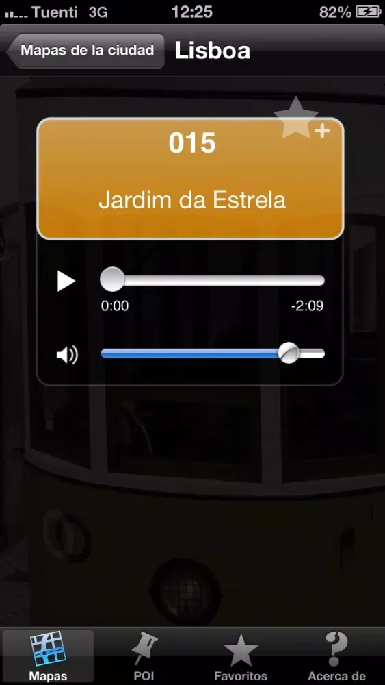 Capturas de tela do Lisboa audio guía turística (audio en español)