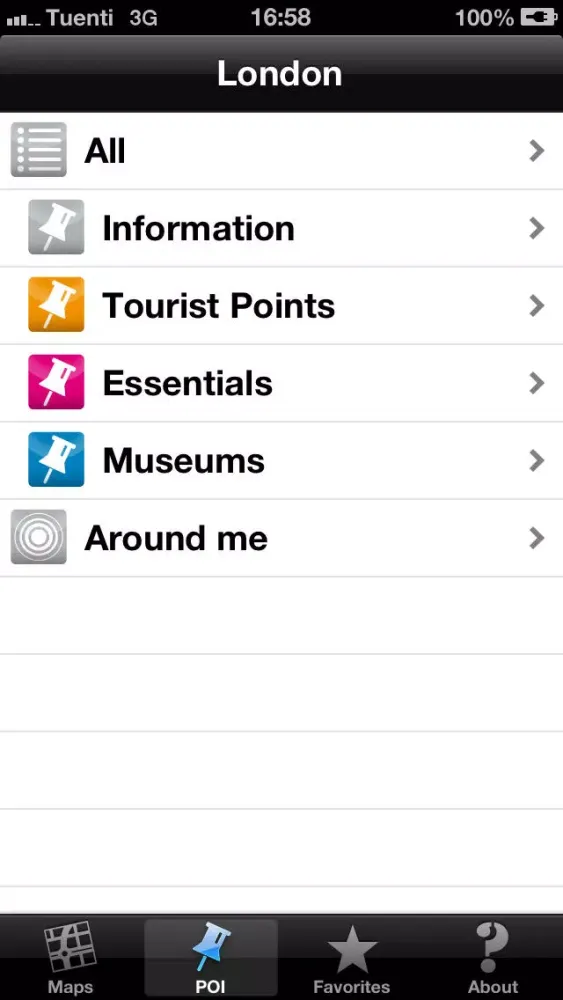 London touristic audio guide (english audio) Screenshots