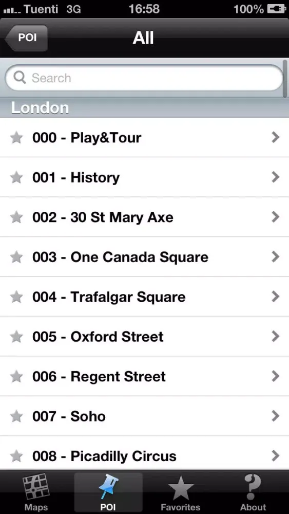 London touristic audio guide (english audio) Screenshots