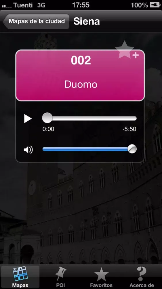 Siena audio guía turística (audio en español) Screenshots