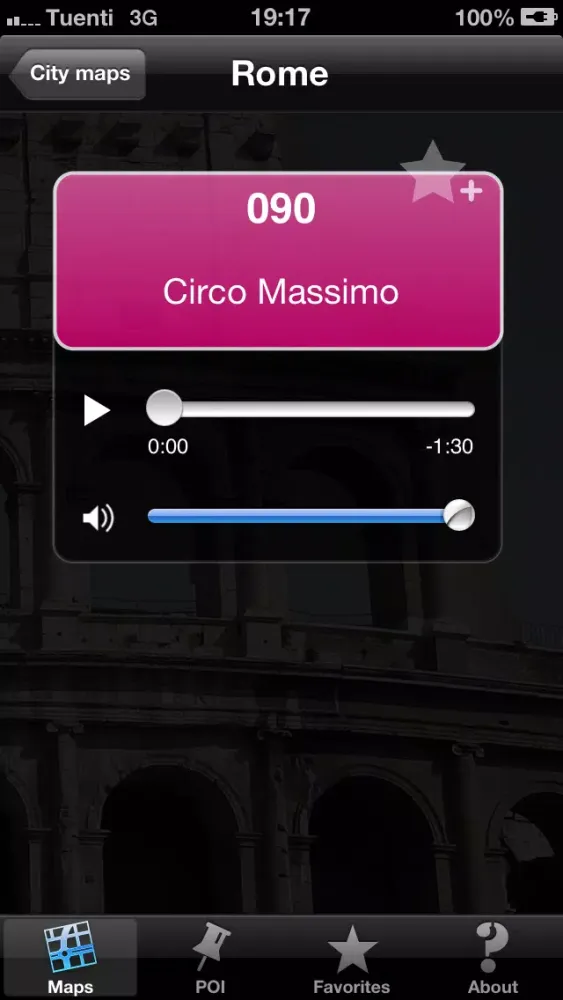 Zrzuty ekranu Rome touristic audio guide (english audio)