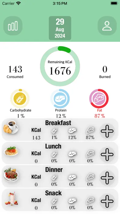 Pratiko Life AI Kcal & Fasting スクリーンショット