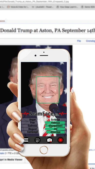 Screenshot di Scam Face Emotion Recognition