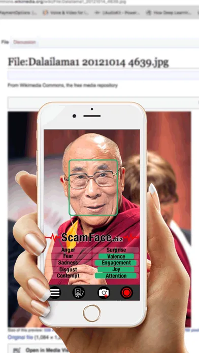 Screenshot di Scam Face Emotion Recognition