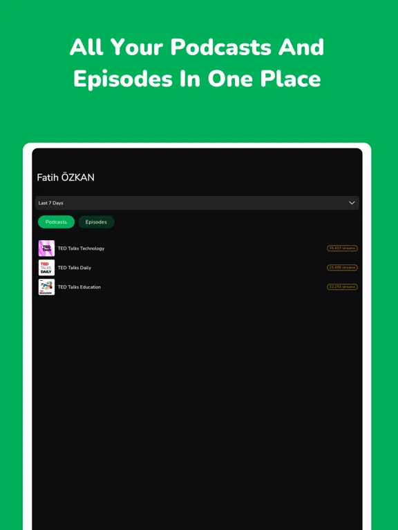 Playary for Podcasters iPad 應用截圖